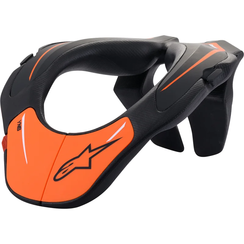 Neck Brace Alpinestars Youth black Fluo Orange 6540118-14-TU Alpinestars Kids Motocross Protection