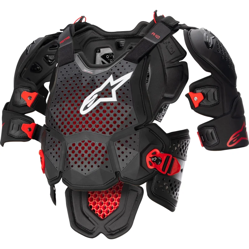 Pettorina Alpinestars A10 V2 Nera Rossa 6700523-1431