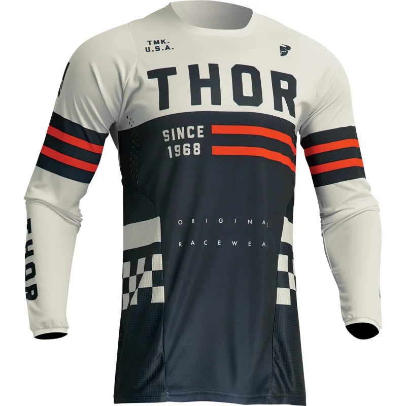 Jersey Thor Youth Pulse Combay Midnight White 