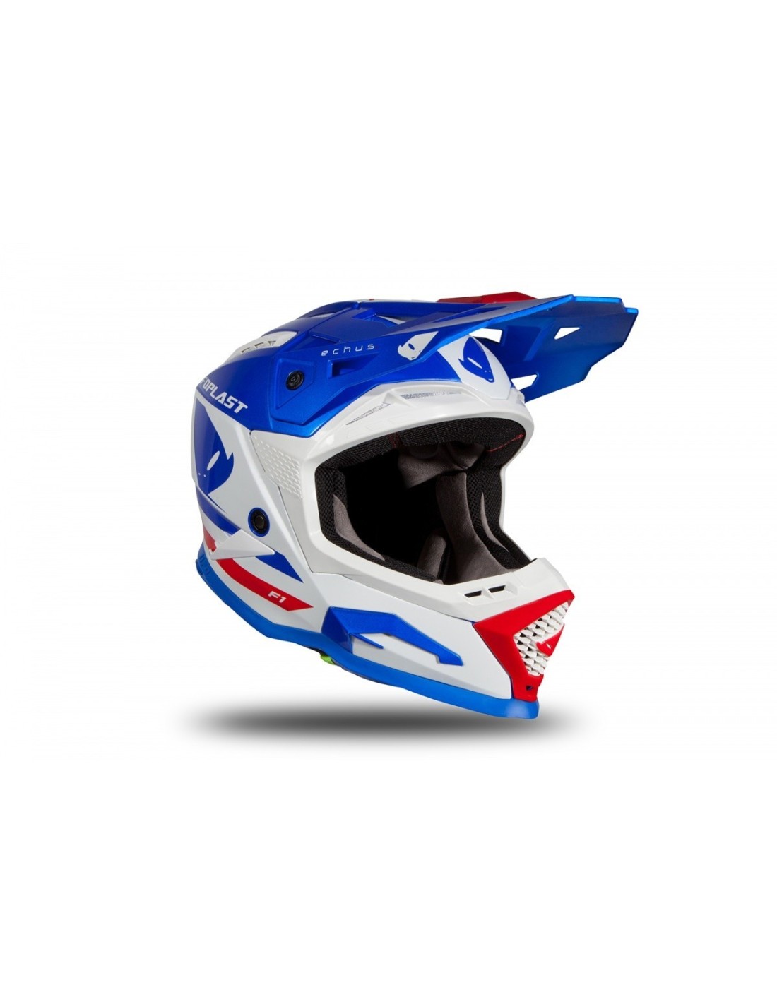 Casco Moto Cross Ufo ECHUS 2023 Black/White/Orange Matt,Spedizioni Gratuite  da €. 140,00