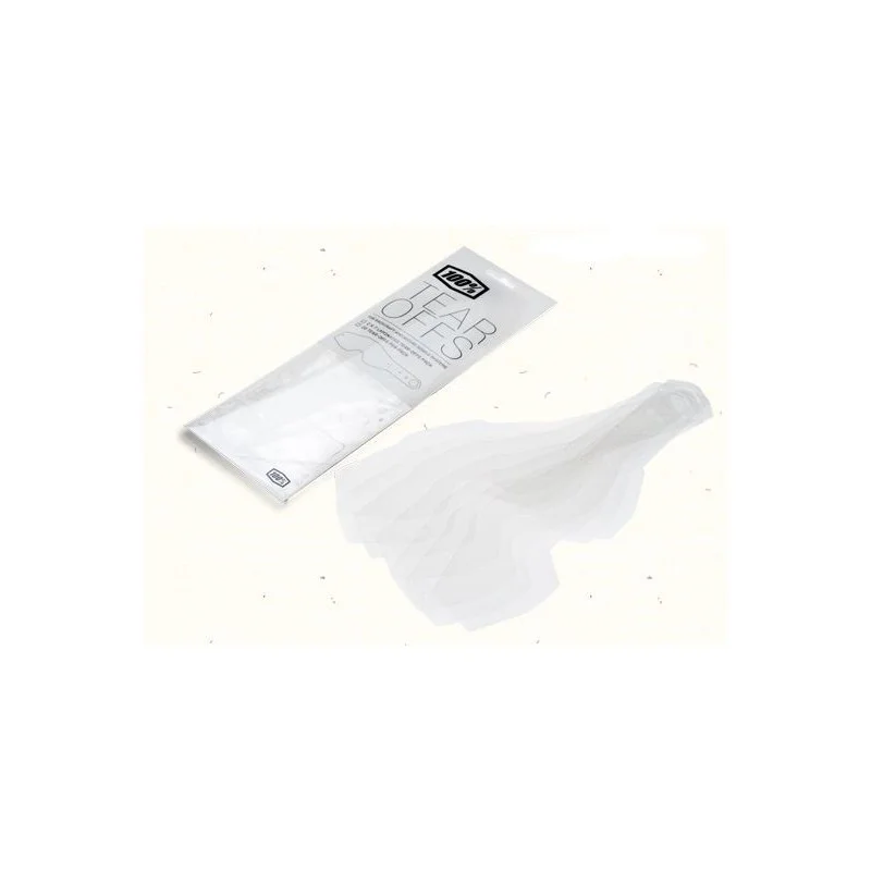 Laminated Tear Off for Goggles 100% 26020497 100% Accessoires masques