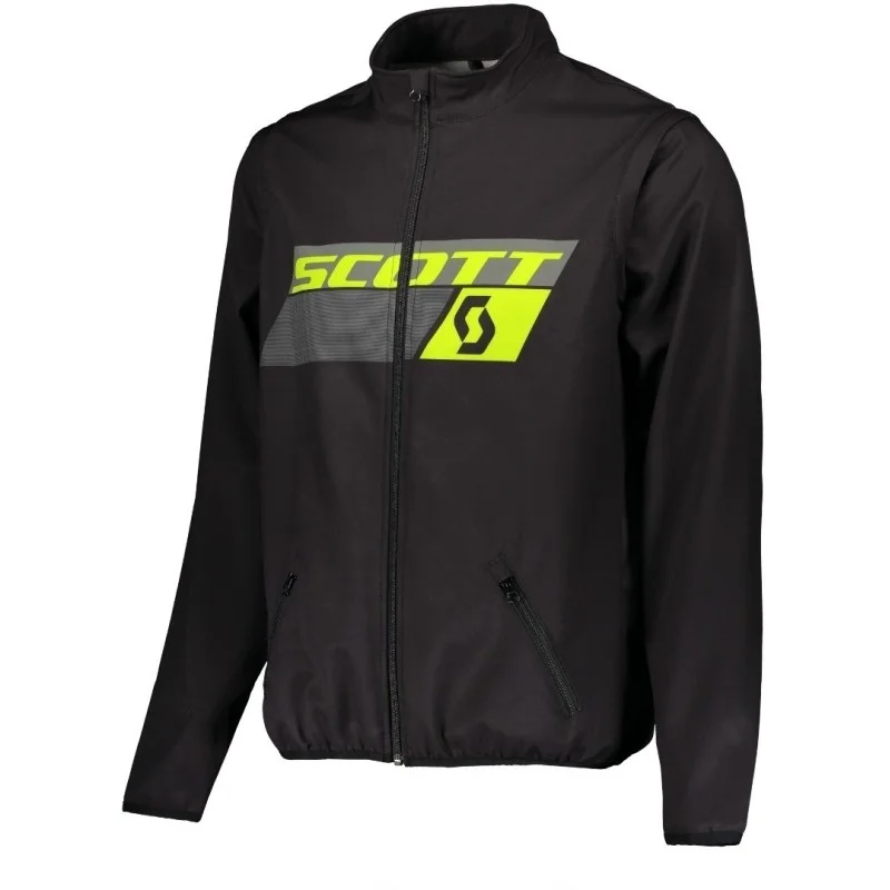 Enduro Jacket Scott black/Fluo yellow 268624104000 Scott Motorcycle Jackets and Pants