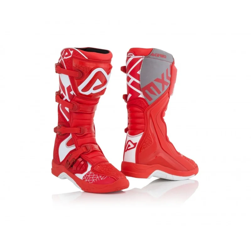 Stivali Acerbis X-Team boots rosso/bianco 0022999.343