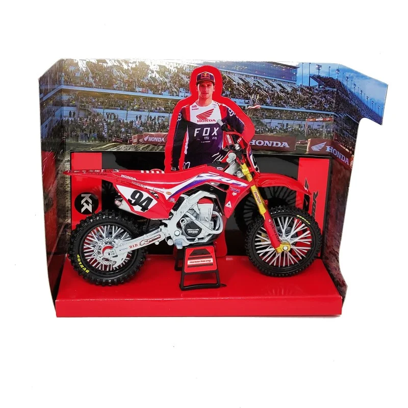 Diecast bike NewRay HONDA CRF450 HRC TEAM KEN ROCZEN 1:12 NewRay