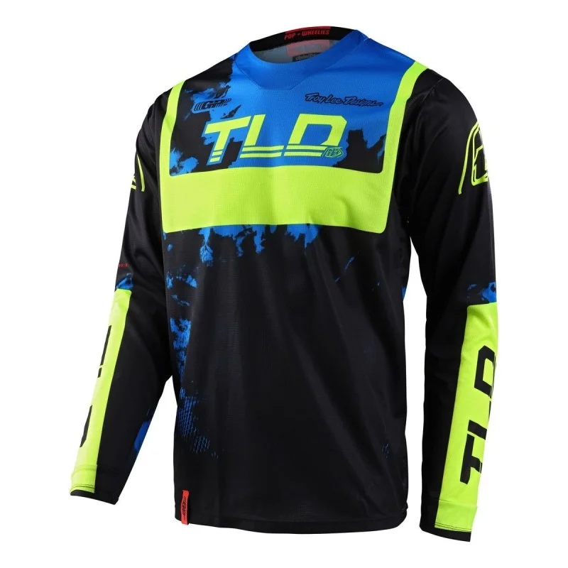 Jersey Troy Lee Designs GP Astro Black Yellow 30710602 Troy lee Designs Combo Jersey & Pant Motocross/Enduro