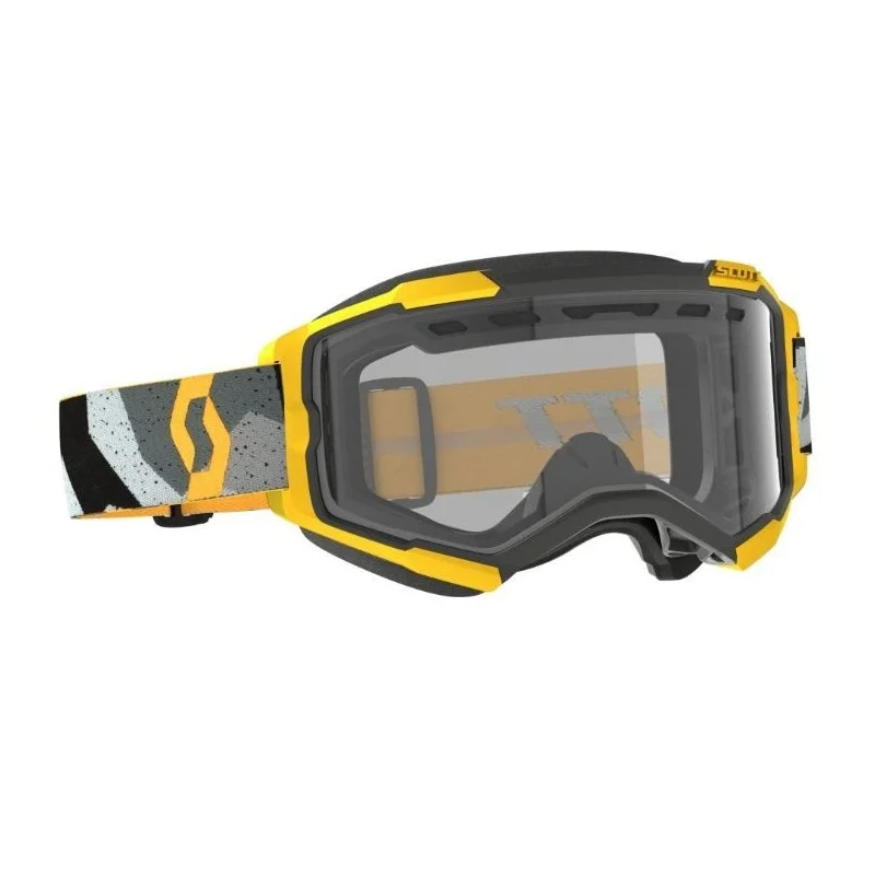 Maschera Scott Fury enduro camo/grey yellow Scott