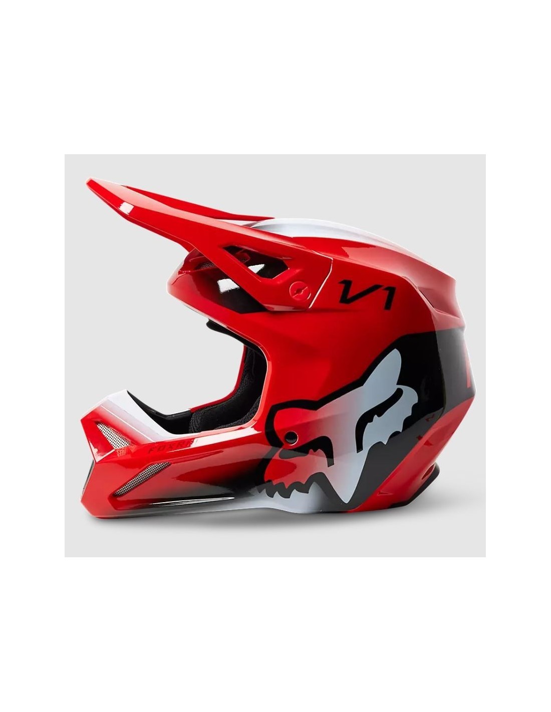 CASCO CROSS DA BAMBINO FOX FX V1 XPOZR YOUTH