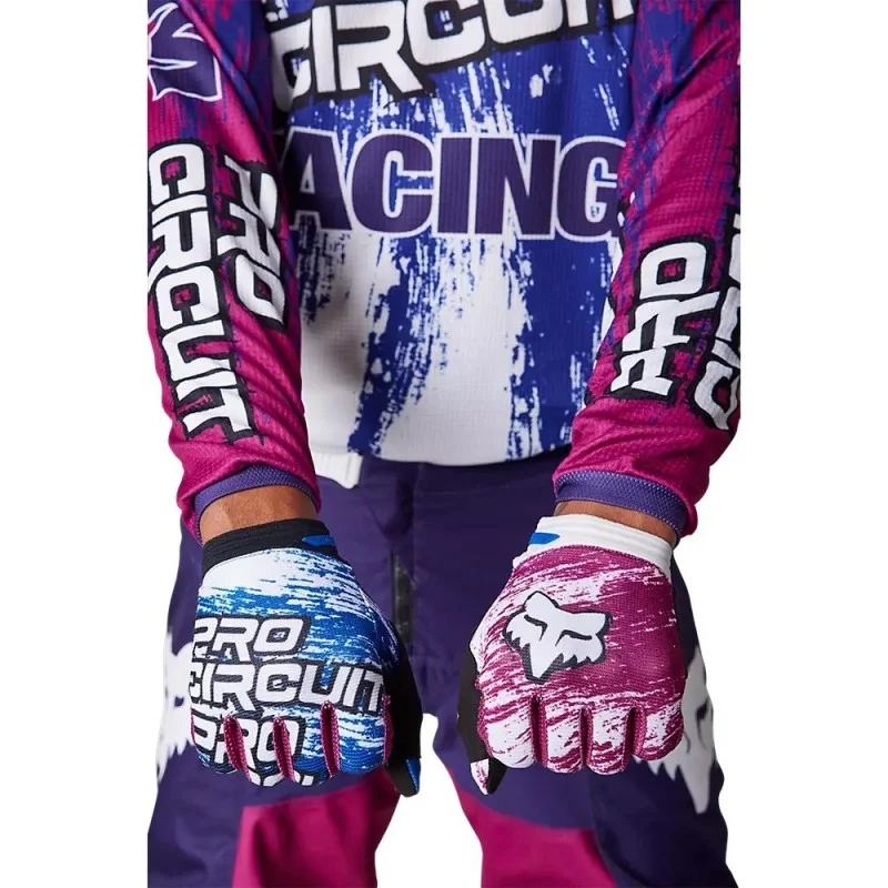 Gear Set FOX PRO CIRCUIT 180 white blue 2023 30853-059+30854-059 Fox Motocross jersey and pants