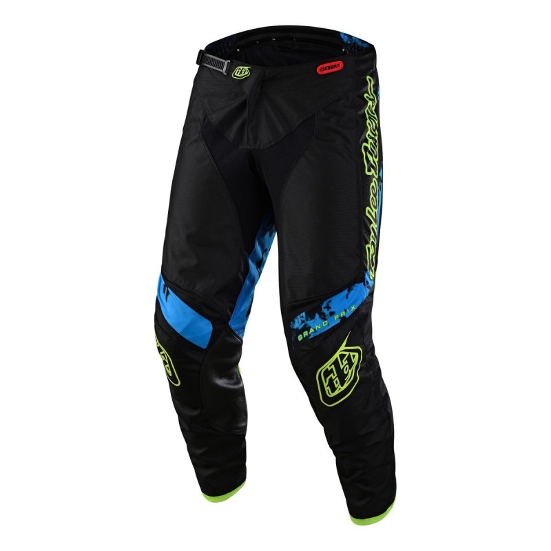 Pant Troy Lee Design GP Astro black yellow 20710602 Troy lee Designs Motocross jersey and pants