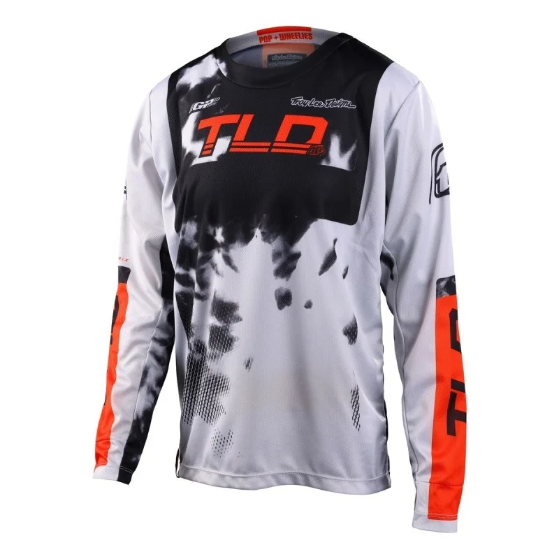 Jersey Youth Troy Lee Designs GP Astro Light Grey Orange 30910601 Troy lee Designs Kids Clothing Motocross Gear