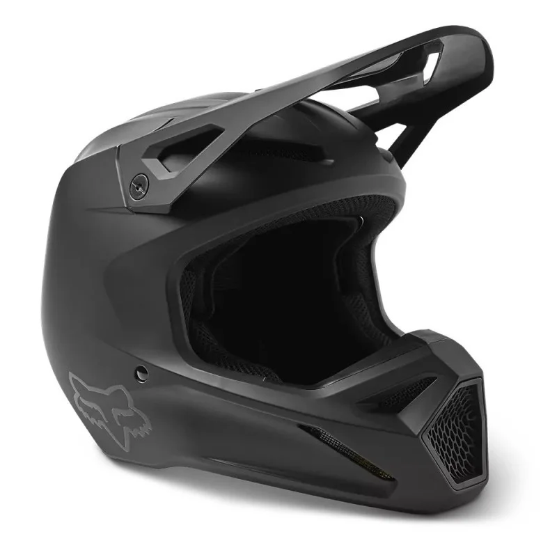 Casco FOX V1 Solid Matte Black 2023 29669-255