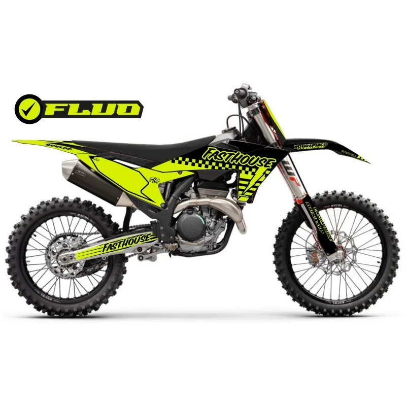 Graphics Kit KTM Fasthouse Neon yellow WDGKTMFastYF  KTM