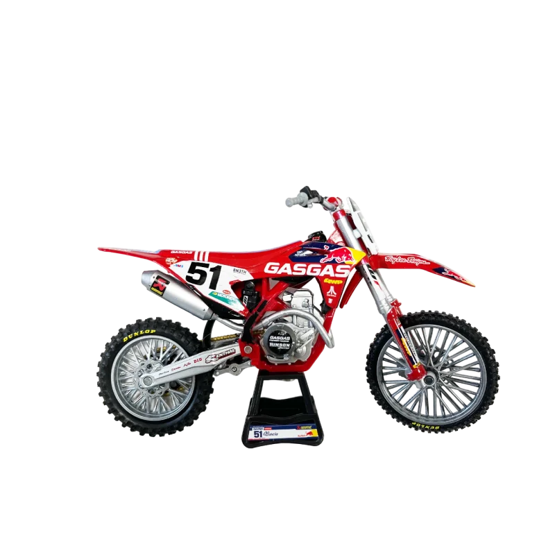 Diecast bike REDBULL GASGAS MC450F JUSTIN BARCIA 51 1:12 NewRay