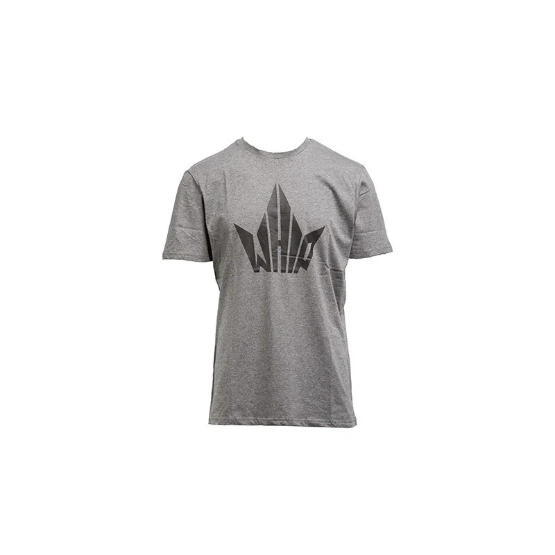 T-shirt man Whip grey with black logo WHIPRIDERS