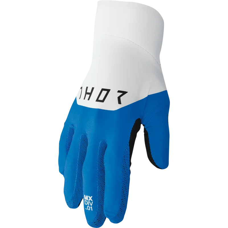 Thor Glove Agile Rival Blau Weiss 3330724 Thor Gloves