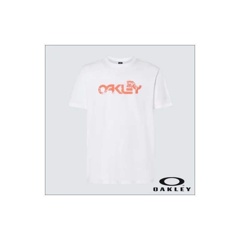 T shirt Oakley Marble Frog Bianca FOA404381-100