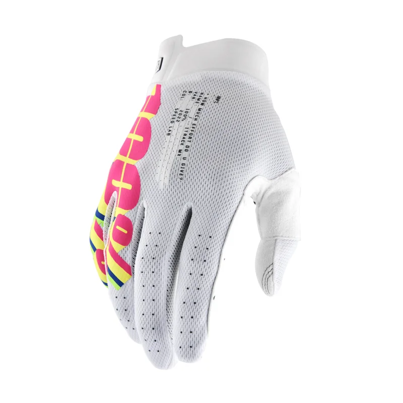 Gloves 100% Itrack System White 3330751 100% Gloves