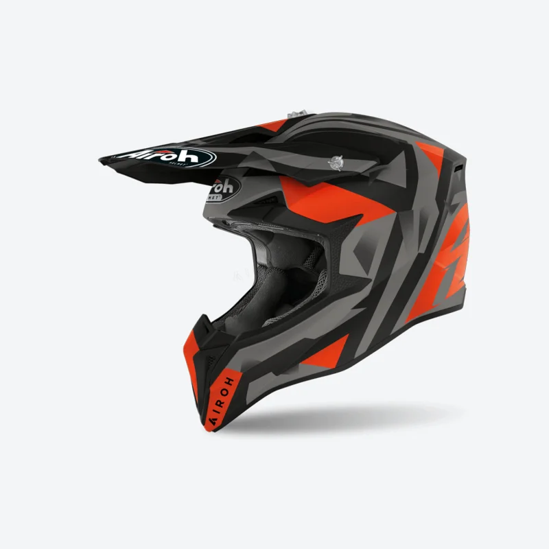 Casco Airoh Wraap Sequel Orange Matt WRSE32