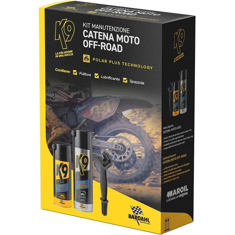 Kit Manutenzione Catena Off Road Bardahl 658060