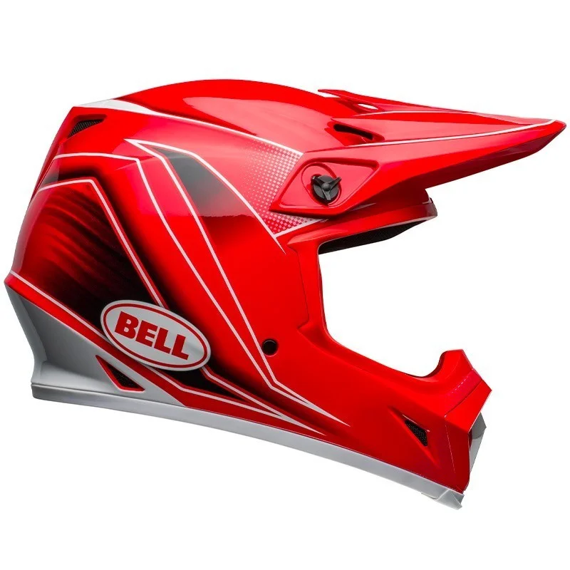 Helmet Bell MX-9 Zone red ECE06 715745 Bell Motocross Helmets