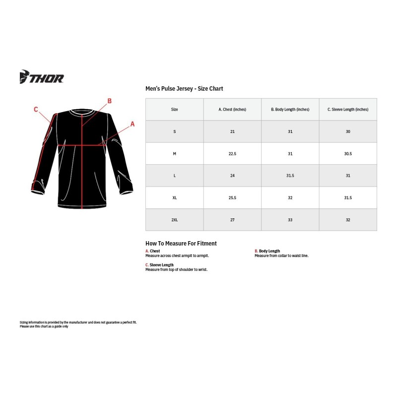 Guanti Cross Sector THOR Rosso/ Bianco