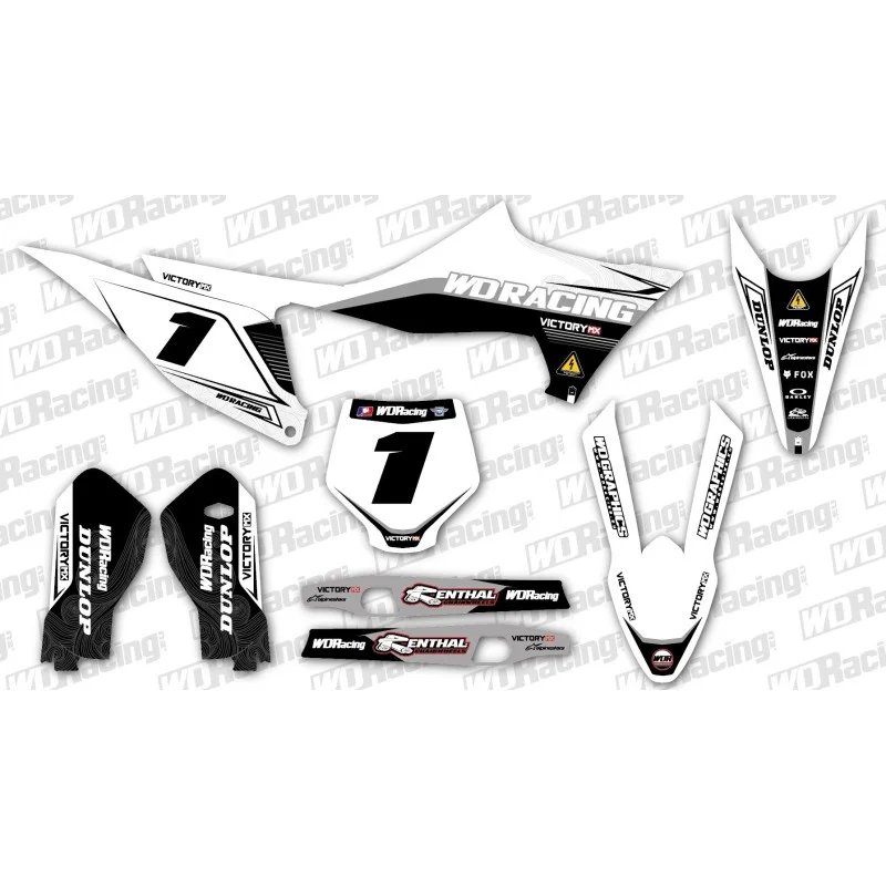 Graphics Kit Stark Varg Prime White WD Graphics