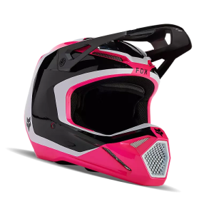 Casco cross Fox Racing V1 LUX Nero Bianco