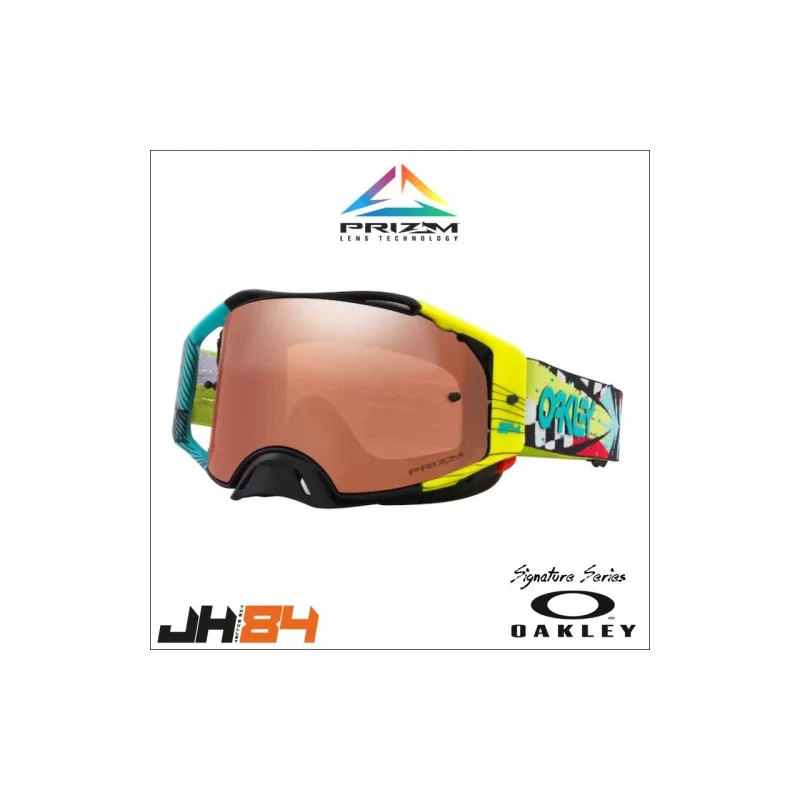 copy of Crossbrille Oakley Airbrake MX Red Flow Lens Prizm Torch Oakley