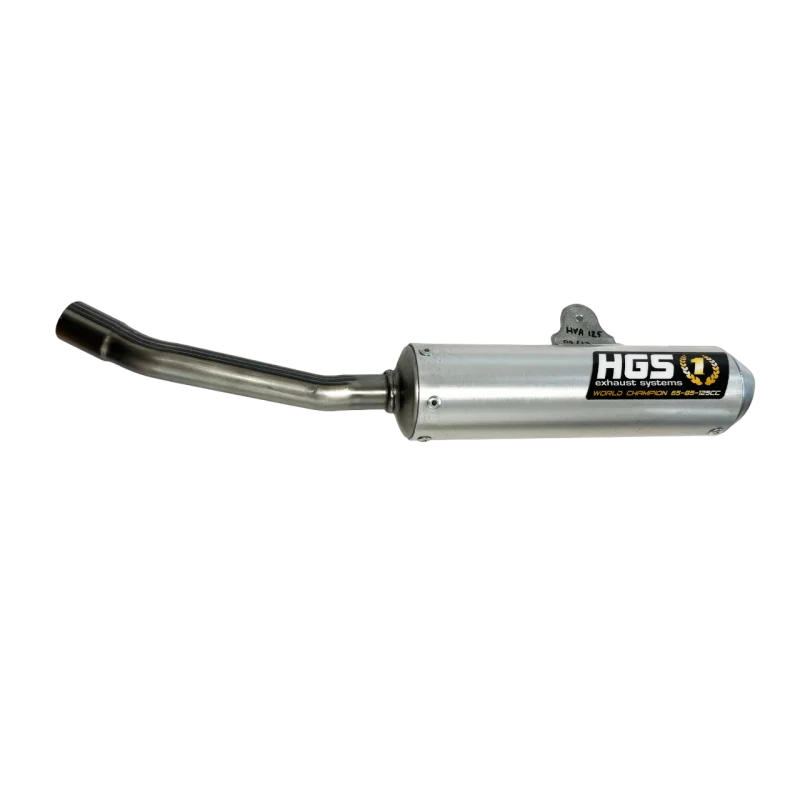 HGS 2 stroke silencer - HVA 125 WRE-SM 10-13 HGHVA.002S Hgs Exhaust Pipe & Silencer 2 stroke