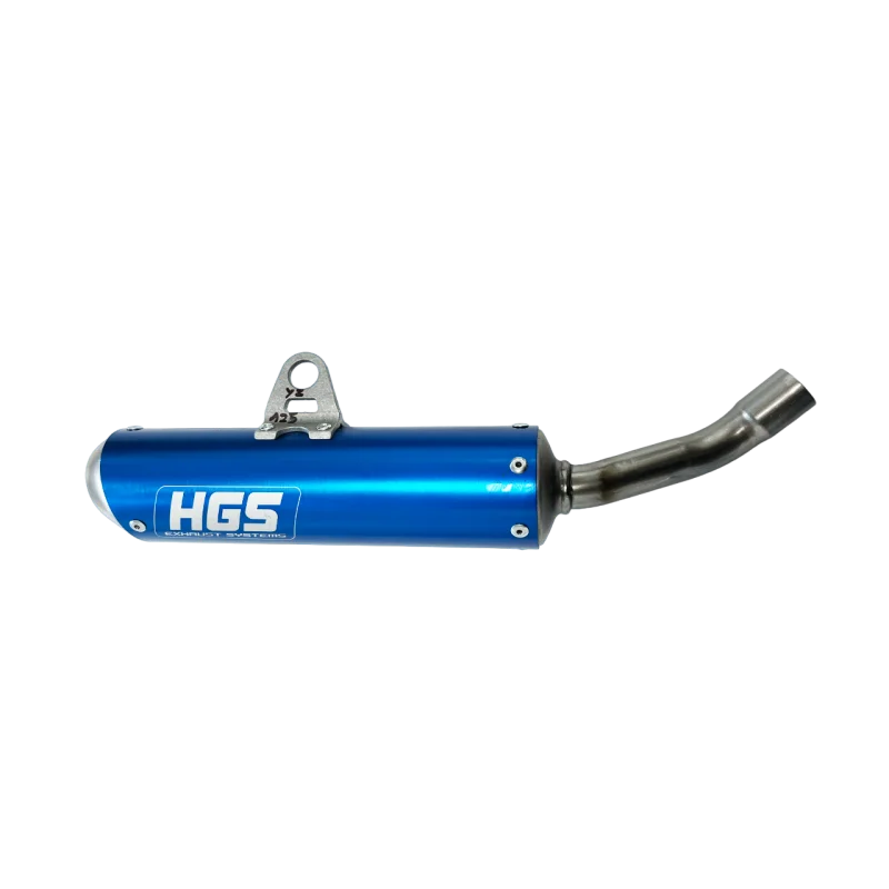 Schalldämpfer HGS YZ 125 05-018 anodized blau Hgs