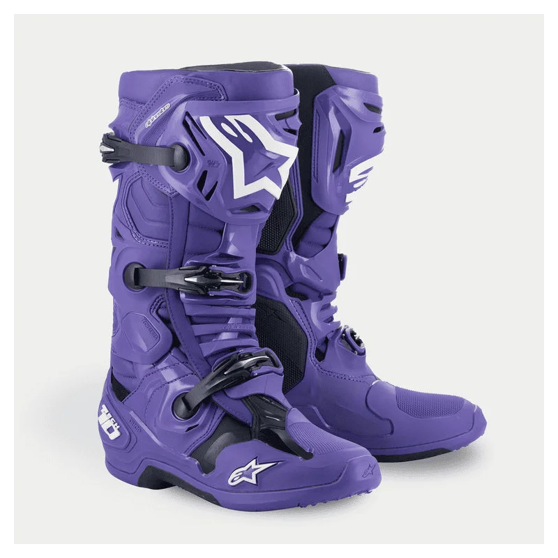 Alpinestars Tech 10 Boots Purple 2010020-394 Alpinestars Motocross | Enduro Boots