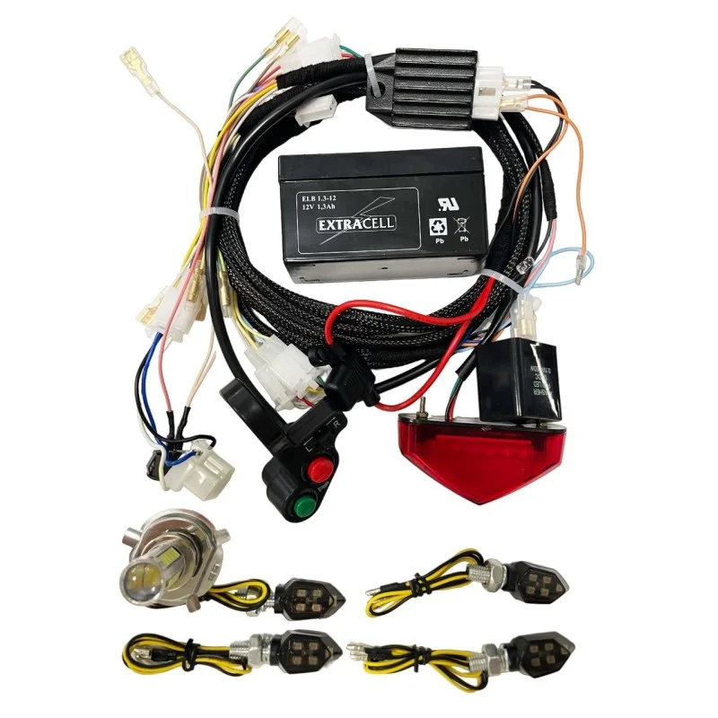 Motorcycle electrical system "automatic" charging IMPELEAUT Energy System Electrical installations