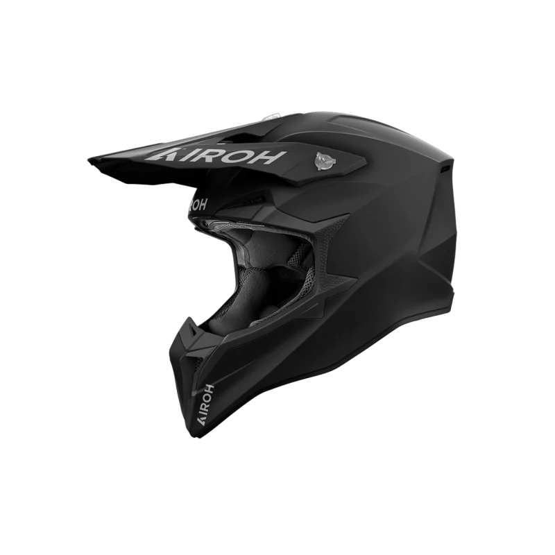 Helmet Airoh Wraaap Black Matt 2024 WRA11 Airoh  Motocross Helmets