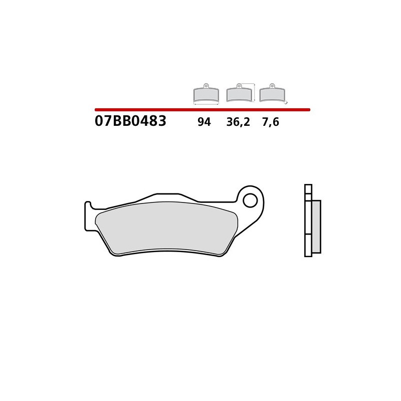 Pastiglie Freno Anteriore Originale Brembo per MBK NXC-Flame codice-07068