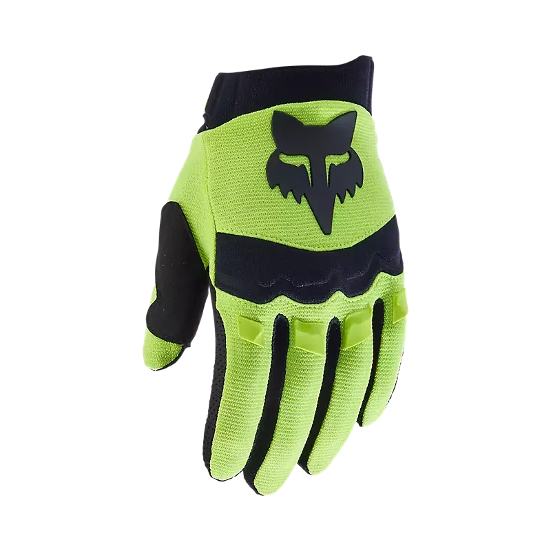 Gloves FOX Dirtpaw Youth 2024 Fluo Yellow 31389-130 Fox Kids Motocross Gloves