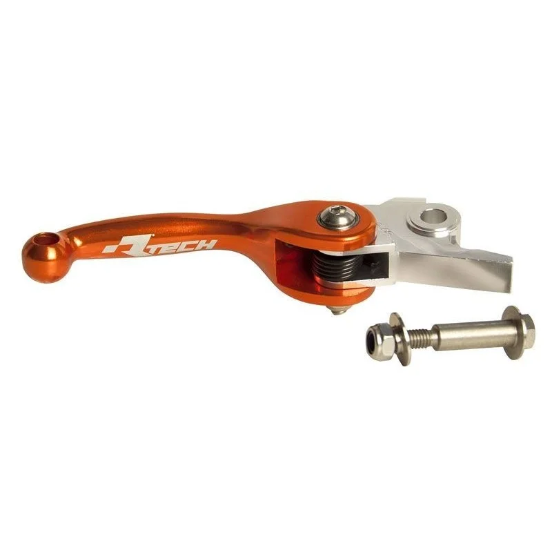 Leva Freno Antirottura Rtech arancione | Ktm SX-SXF-EXC-EXCF 125-500 2014- R-LEV51054BAR