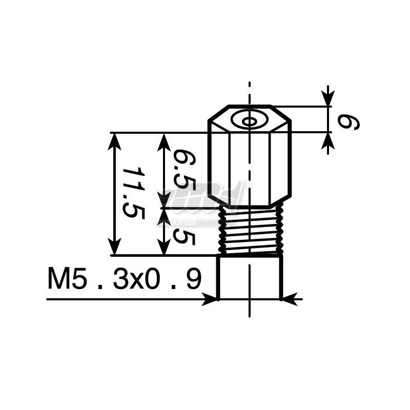 Getto del massimo carburatore Mikuni 2760