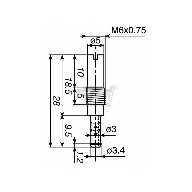 Getto del minimo carburatore Keihin 2761