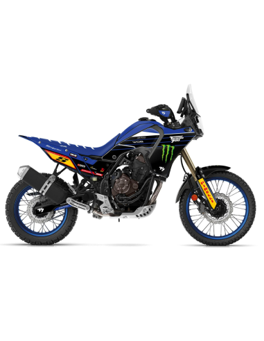 Graphic kit “Replica Blue” Yamaha Ténéré 700 - World Raid - Rtech restyling revolution T7 GRAFTENEREPB WOB DESIGN YAMAHA TENERE