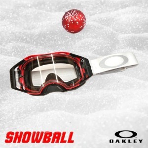 Maschera Cross Oakley Airbrake MX Moto Collection - Orange Clear