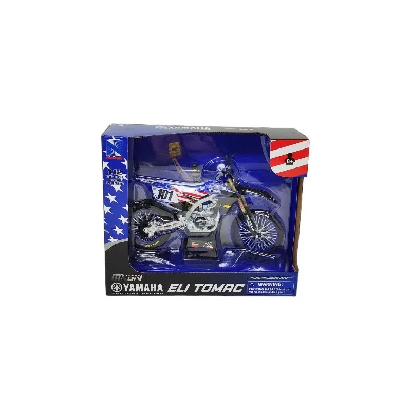 Modellino NewRay Yamaha YZF 450 MXoN Eli Tomac 101 1:12 58423