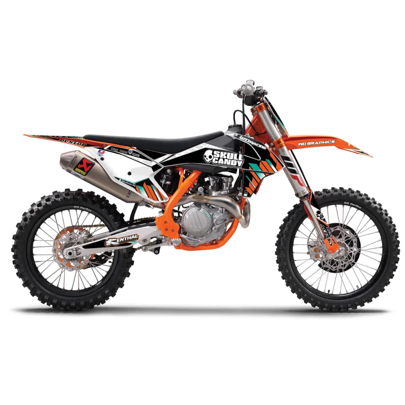 Graphics Kit KTM SKULL CANDY WDGSkulcKtm WD Graphics KTM