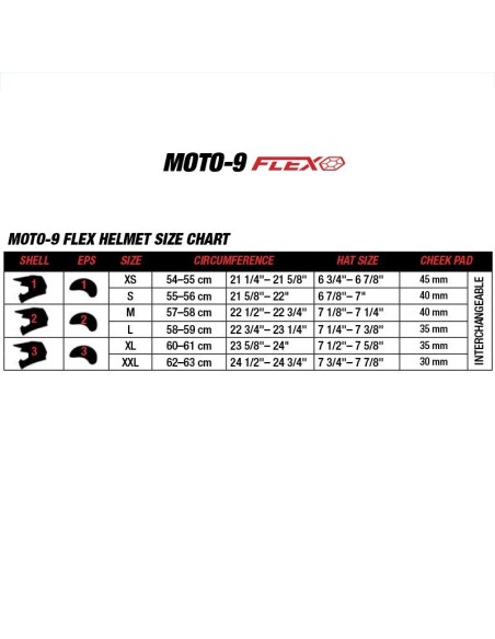 Helmet Bell Moto-9S Flex black mat Bell