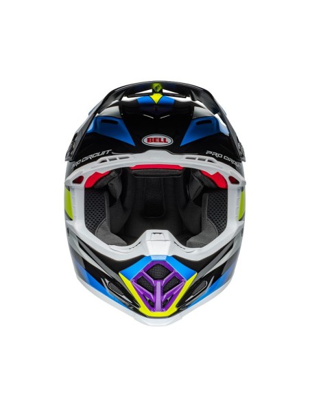 Helmet Bell moto-9s flex 2024 pro circuit black/blue ece 06 715714PC Bell Motocross Helmets