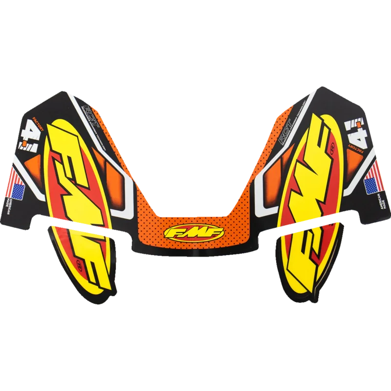 copy of FMF Autocollants REPLACEMENT FACTORY 4.1 RCT TITANIUM CARBON WRAP 2019 Fmf