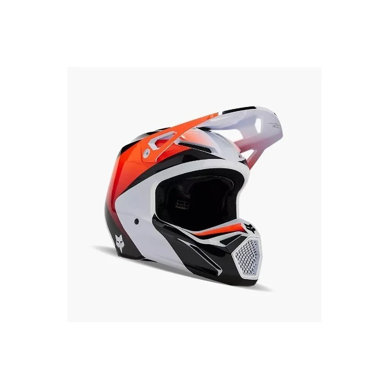 Helmet FOX V1 Streak White 2024 31371-008 Fox Motocross Helmets