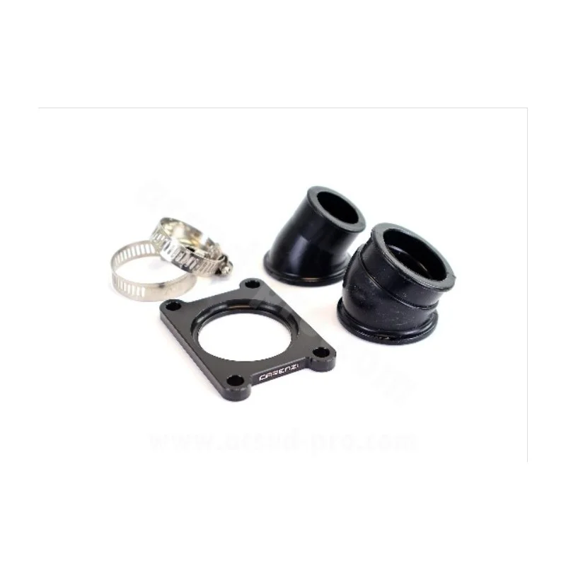 Adjustable 360° intake pipe CARENZI 24-32mm AM6 engine 116040F Carenzi Carburetor & Intake