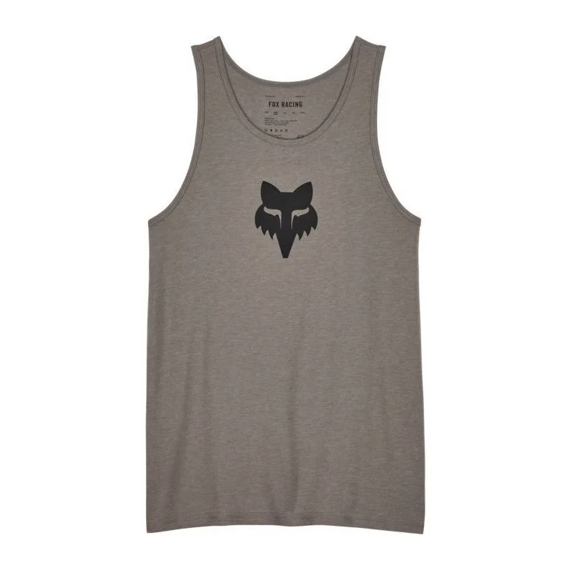 FOX Head Premium Tank Heather Graphite 32091-185 Fox T-Shirt & Tank