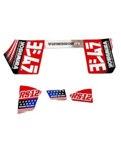 Yoshimura Decal set RS12 2024 RS12-NB010 Yoshimura Exhaust (Parts & Accessories)