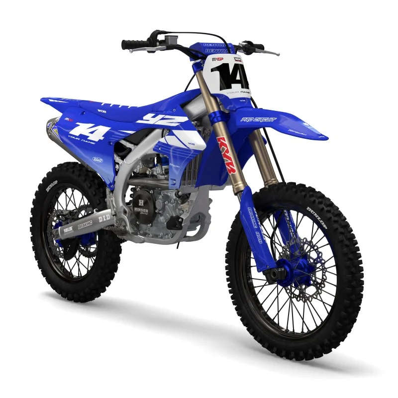 Graphics Kit Yamaha GRADIENT Blue WDYAGRBL WOB DESIGN YAMAHA